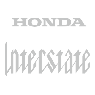 Honda Interstate Logo PNG Vector