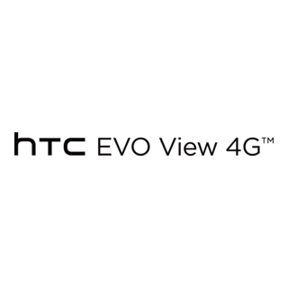 HTC EVO View 4G Logo PNG Vector