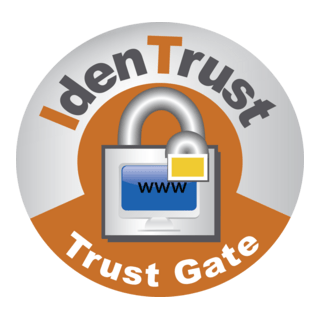 IdenTrust Trust Gate Logo PNG Vector