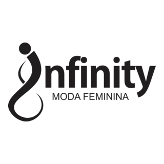Infinity Moda Feminina Logo PNG Vector