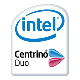 Intel Centrino Duo Logo PNG Vector