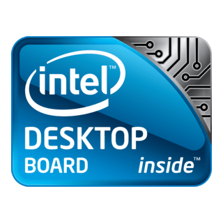 Intel Desktop Board Inside Logo PNG Vector