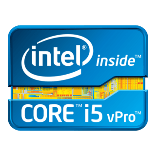 Intel inside Core i5 vPro Logo PNG Vector