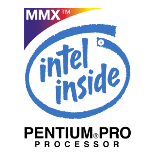 Intel Pentium Pro Logo PNG Vector