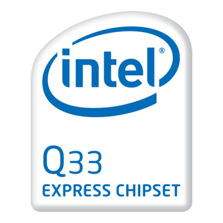Intel Q33 Express Chipset Logo PNG Vector