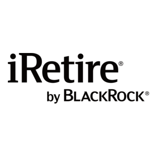 iRetire by BlackRock Logo PNG Vector