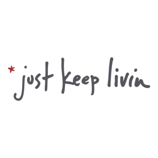 Just Keep Livin Logo PNG Vector