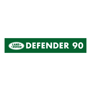 Land Rover Defender 90 Logo PNG Vector