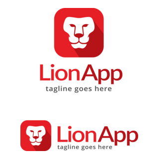 Lion App Logo PNG Vector