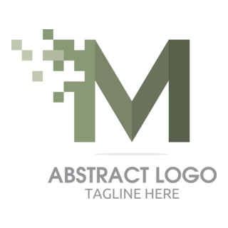 M Abstract Logo PNG Vector
