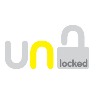 Modern unlock Logo PNG Vector