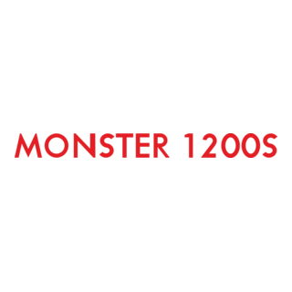 Monster 1200S Logo PNG Vector