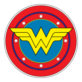 Mulher Maravilha Logo PNG Vector