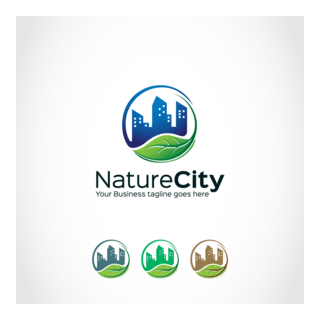 Nature City Logo PNG Vector