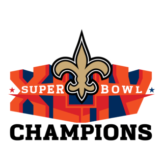 New Orleans Saints Super Bowl Champions Logo PNG Vector