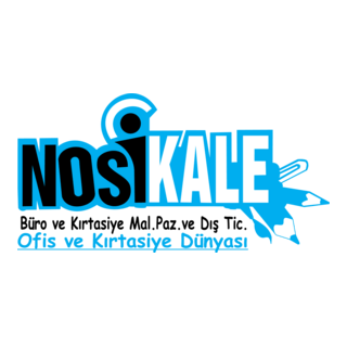 Nosikale Kırtasiye ve Büro Malzemeleri Logo PNG Vector