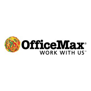 OfficeMax Work With US Logo PNG Vector