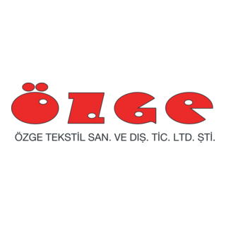 Özge Tekstil Sanayi Logo PNG Vector