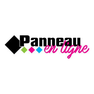 Panneau en ligne Logo PNG Vector