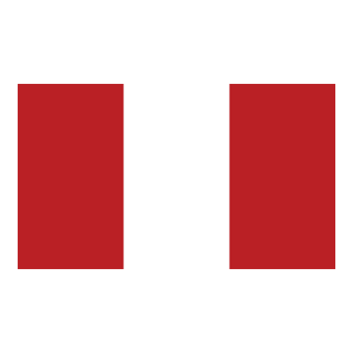 Peru Flag Logo PNG Vector