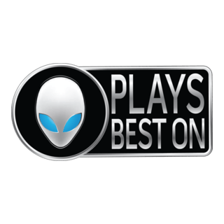 Plays best on Alienware Logo PNG Vector