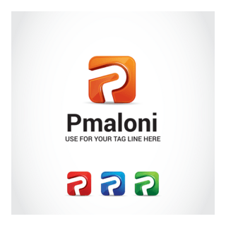 Pmaloni Design Logo PNG Vector