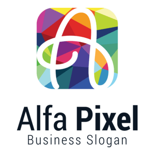 polygonal shapes Logo PNG Vector