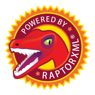 POWERED BY RAPTORXML Logo PNG Vector