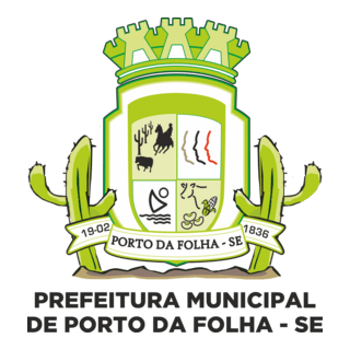 Prefeitura Municipal de Porto da Folha-SE - Brasão Logo PNG Vector