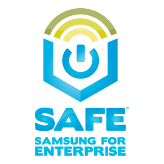 Safe Samsung For Enterprise Logo PNG Vector