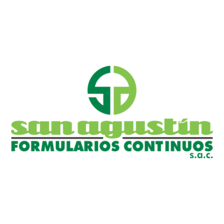 San Agustín Formularios Continuos Logo PNG Vector