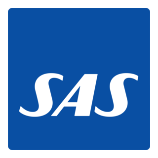 Scandinavian Airlines (SAS) Logo PNG Vector