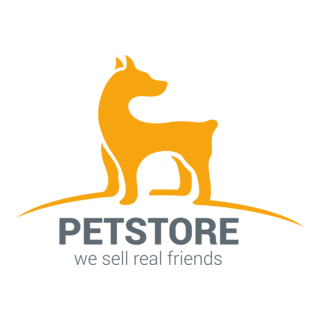 Simple dog Logo PNG Vector