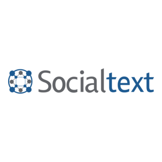 Social text Logo PNG Vector