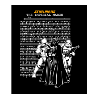 Star Wars - Imperial March Logo PNG Vector