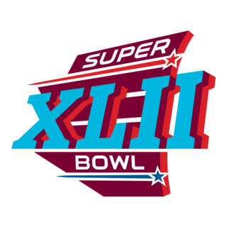 Super Bowl XLII Logo PNG Vector
