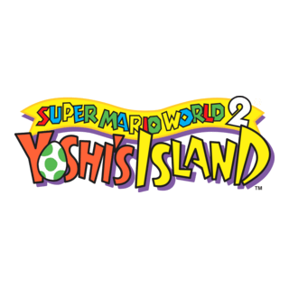 SUPER MARIO WORLD 2 - Yoshi's Island Logo PNG Vector