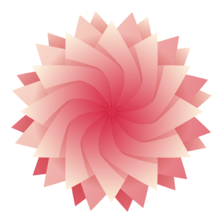 Swirled flower Logo PNG Vector