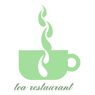 Tea Restaurant Logo PNG Vector