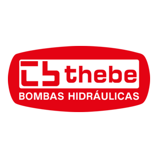 Thebe Bombas Hidraulicas Logo PNG Vector