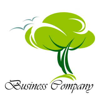Tree business Logo PNG Vector