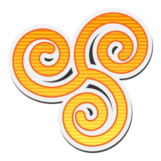 Triskelion Logo PNG Vector