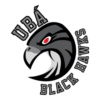 Ubá Black Hawks Logo PNG Vector