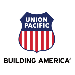 Union Pacific Building America Logo PNG Vector