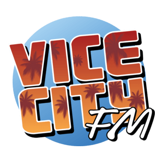 Vice City FM Radio Logo PNG Vector