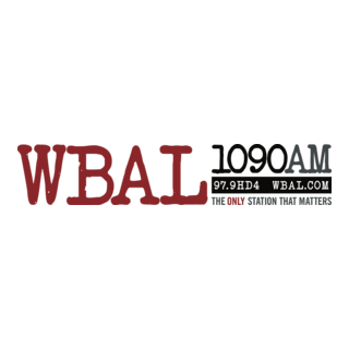 WBAL Radio 1090 AM Logo PNG Vector