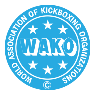 World Association of Kickboxing Organisations WAKO Logo PNG Vector