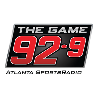 WZGC FM 92.9 The Game Logo PNG Vector