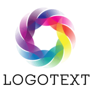 Abstract Circle Logo PNG Vector