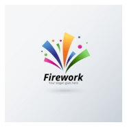 Abstract Firework Logo PNG Vector